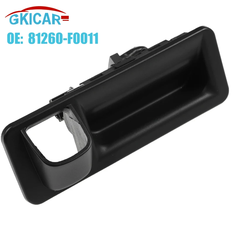 81260-F0011 81260F001 81260-F2010 Tailgate Rear Trunk Handle Switch Cover Lid Pad Handle For 2017- 2018 Hyundai Elantra Sedan