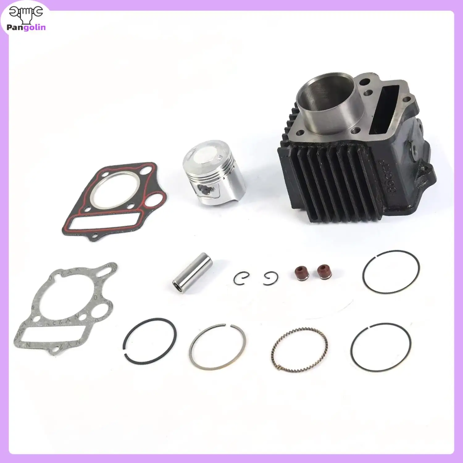 

1 комплект 47 мм цилиндр двигателя, комплект прокладок поршня верхней части для 90cc Honda CRF90 XR90 Baja LifanI, детали мотоцикла