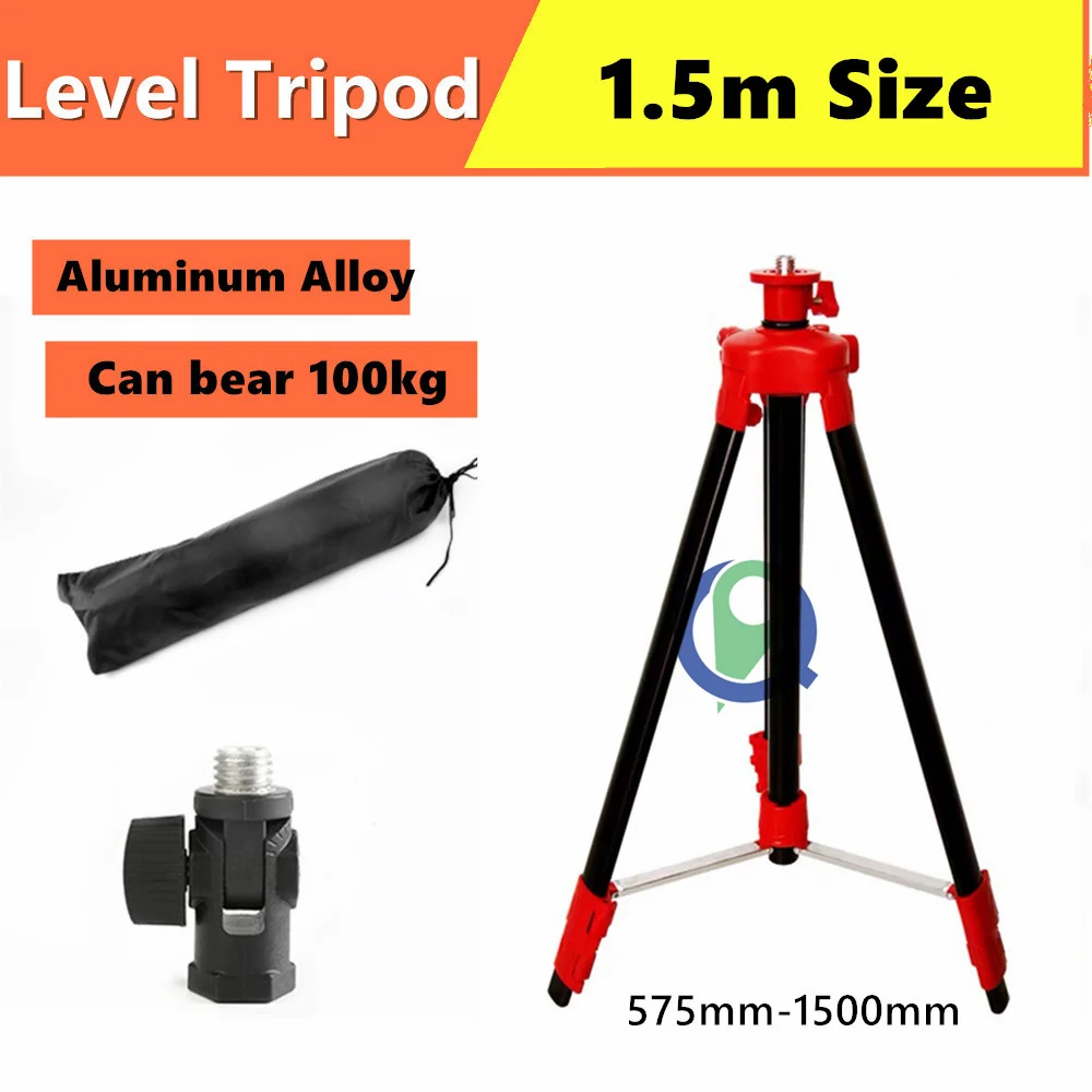 Treppiede di livello in lega di alluminio 45 cm1.5m staffa telescopica universale in acciaio legato addensato accessori durevoli