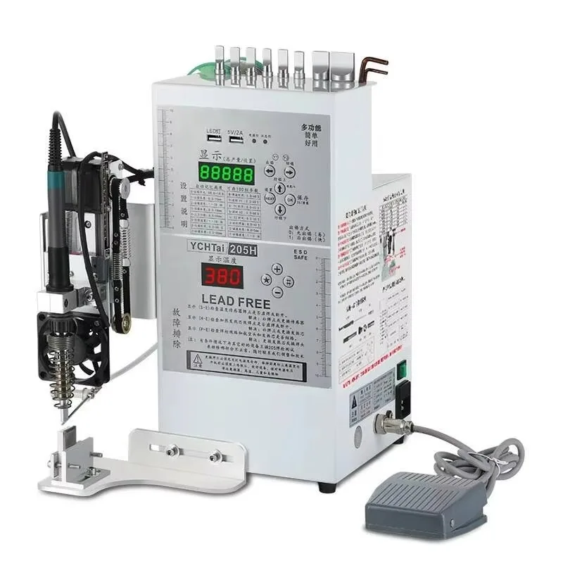 N01 Desktop Semi-Automatic Soldering Machine High Efficiency Precision Soldering Station 150W/200W