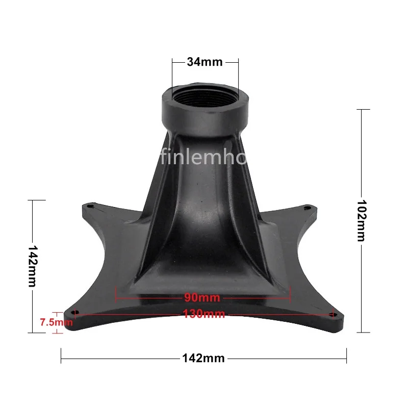 1 قطعة مكبر الصوت القرن الموجي 1 بوصة 60 °    × 60 °   بديل Eminence BH410 لنظام PA الاحترافي للمسرح المنزلي