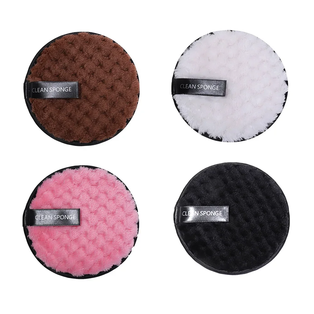 Reusable Cotton Makeup Remover Pads for Washable Face Clean Sponge Blender Cleansing Puff Cloth Foundation Liquid Cream Tools