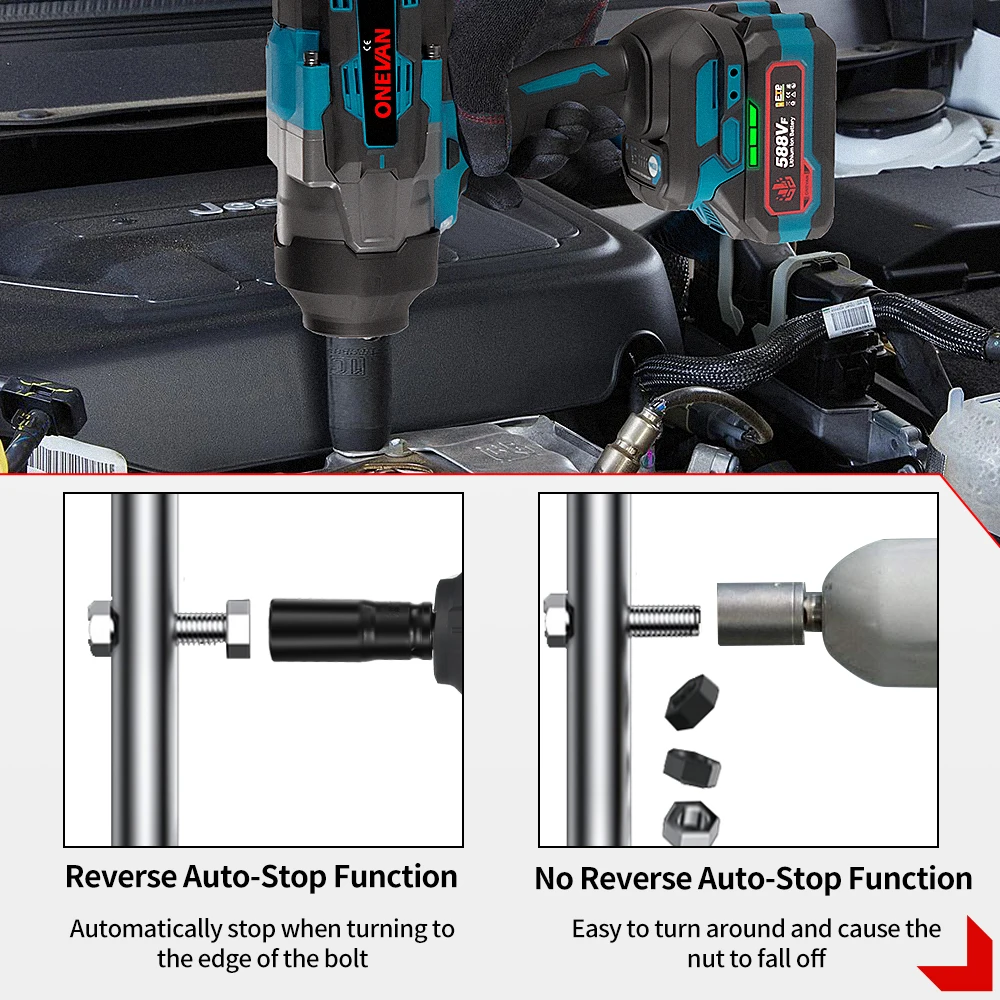 Elektryczny klucz udarowy 1000 – Torque Wrench recenzja i cena