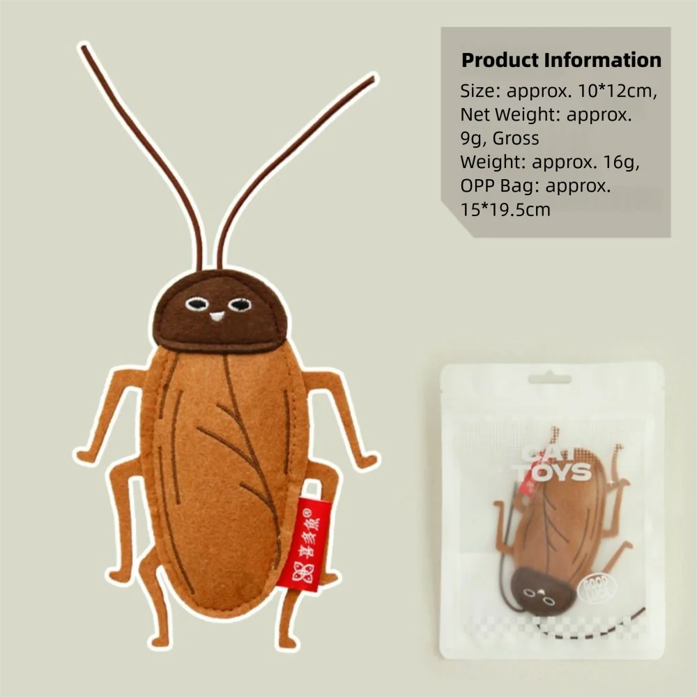 Simulation Insect Shape Cockro - Catnip Toys recension och pris