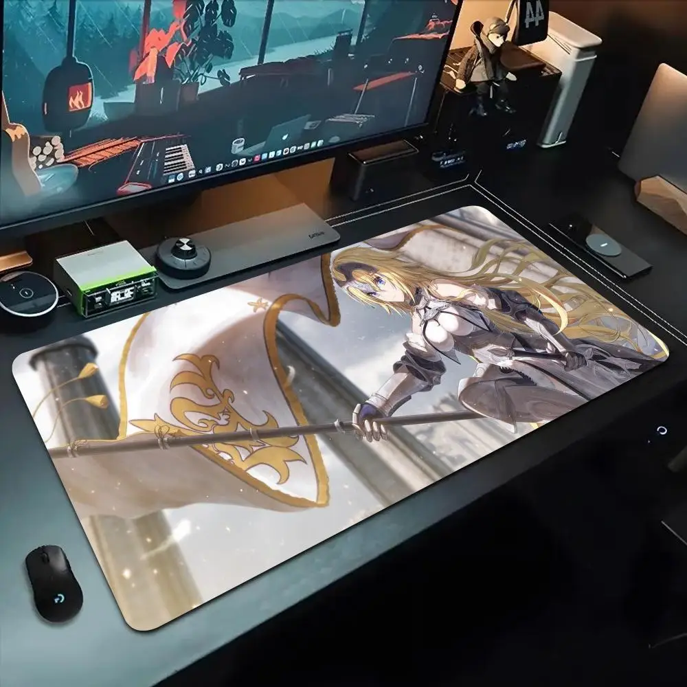 

Grand Order jeanne Mouse Pad 500X1000 mm Large Gaming Mousepad Gamer XL Rubber Otaku Keyboard Pad Laptop Desk Mat