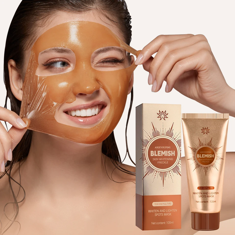 Brightening Peel-Off Facial Mask for Glowing Skin