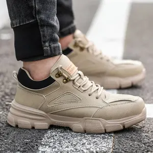 Stahldraht-Rotter-Arbeiten-Arbeiten-Tennis, unzerstörbare Schuhe, Anti-Quebra, Anti-Punktion, Sicherheit, hohe Qualität 8 Hauptverkaufsschuh mit Herrenschnalle - №7