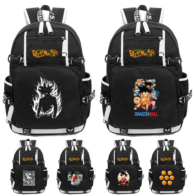 Dragon Ball Backpack Teenager Boy Girl Student Schoolbag Backpack School Kids Mochilas Men Anime Goku Bags Women Travel Rucksack