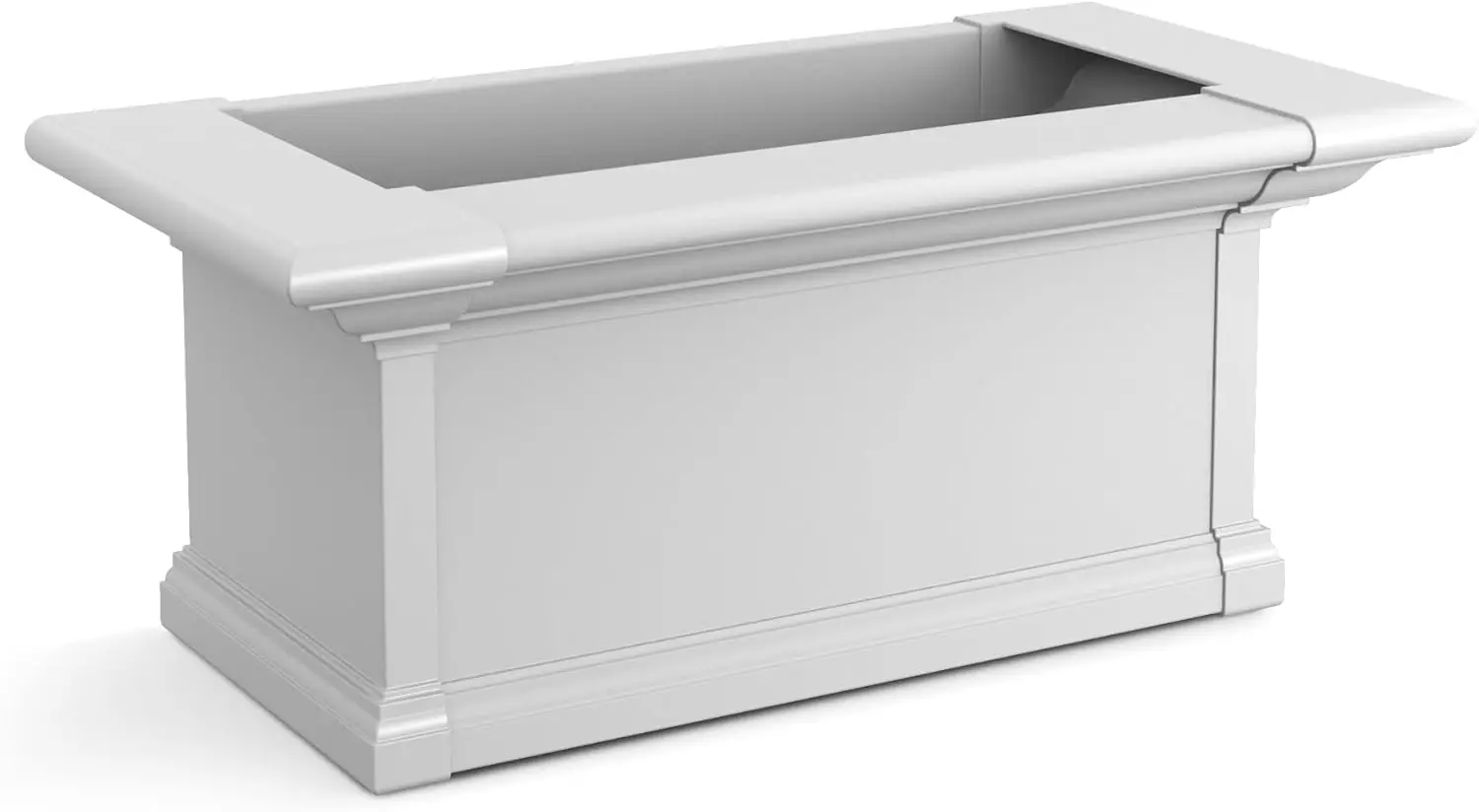 

4822-W Yorkshire Window Box, 2-foot, White·Factory Direct Sales