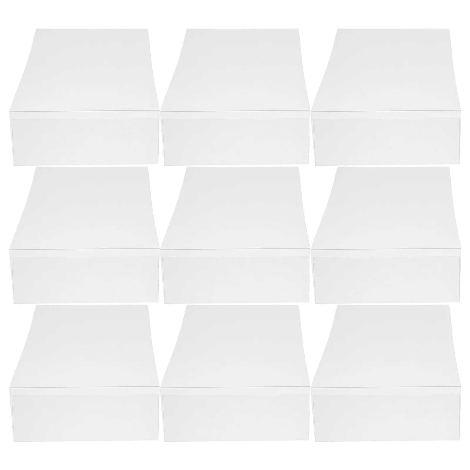 12 Buah Tempat Label Plastik Tempat Label Harga Tempat Label Transparan untuk Label Rak Ritel Supermarket