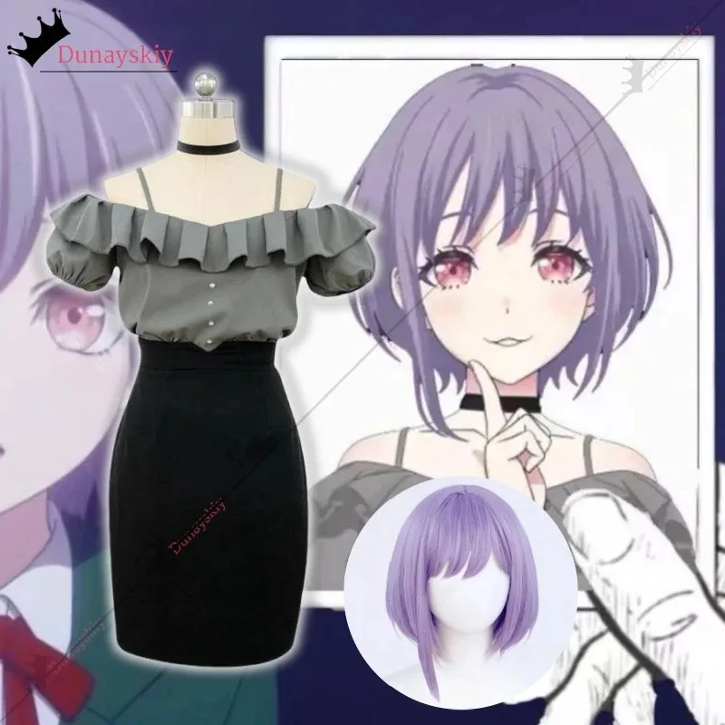

Nyamu Yūtenji Cosplay BanG Dream! Costume Anime Cosplay Costume Nyamu Anime Role Play Halloween Party Suits
