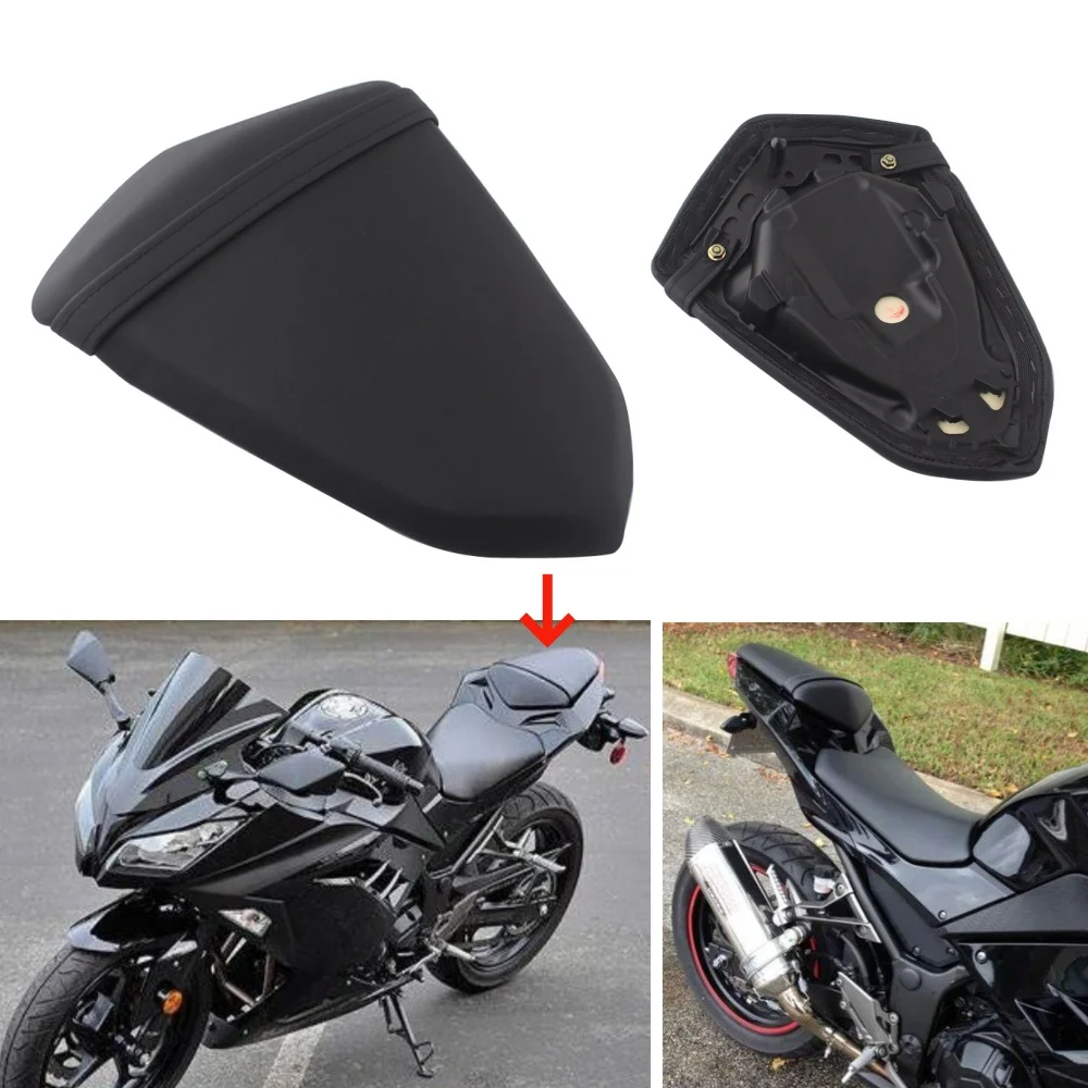 Rear Pillion Passenger Cowl Seat For Kawasaki Ninja 300 EX300 EX 300 2013-2015 2014 Motorcycle Seat Accessories