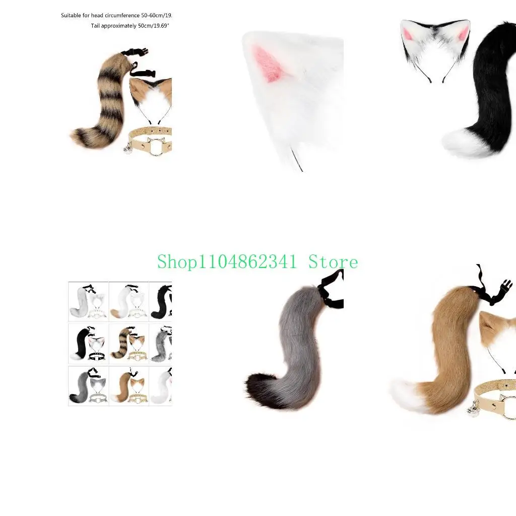 

5ASD Плюшевое животное для кошачьи уши