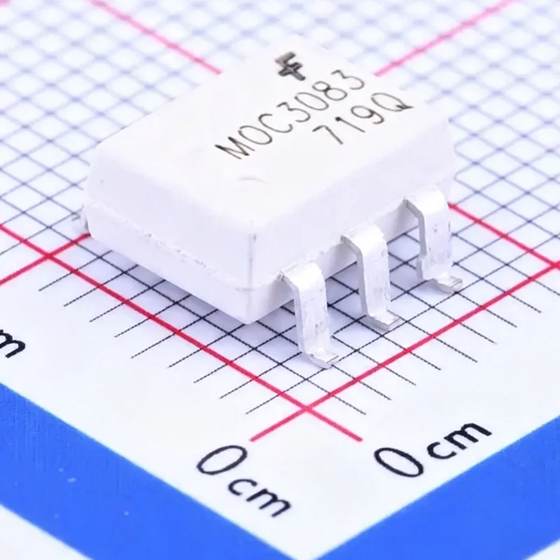 20PCS/LOT MOC3083SR2M marking MOC3083 Optoisolator Triac Output 4170Vrms 1 Channel 6-SMD