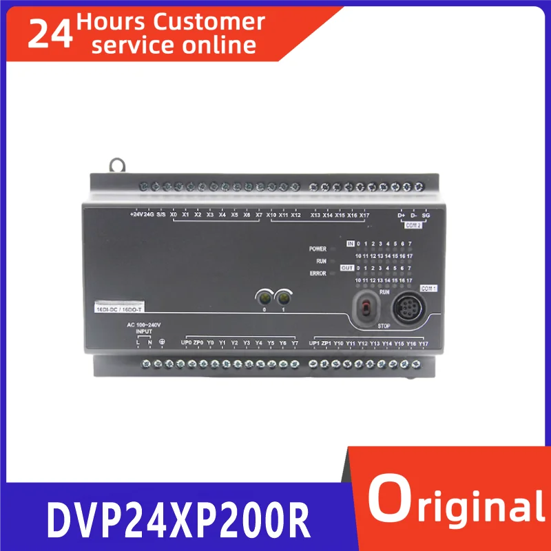 

Новый оригинальный программируемый контроллер DVP24XP200R DVP24XP200T