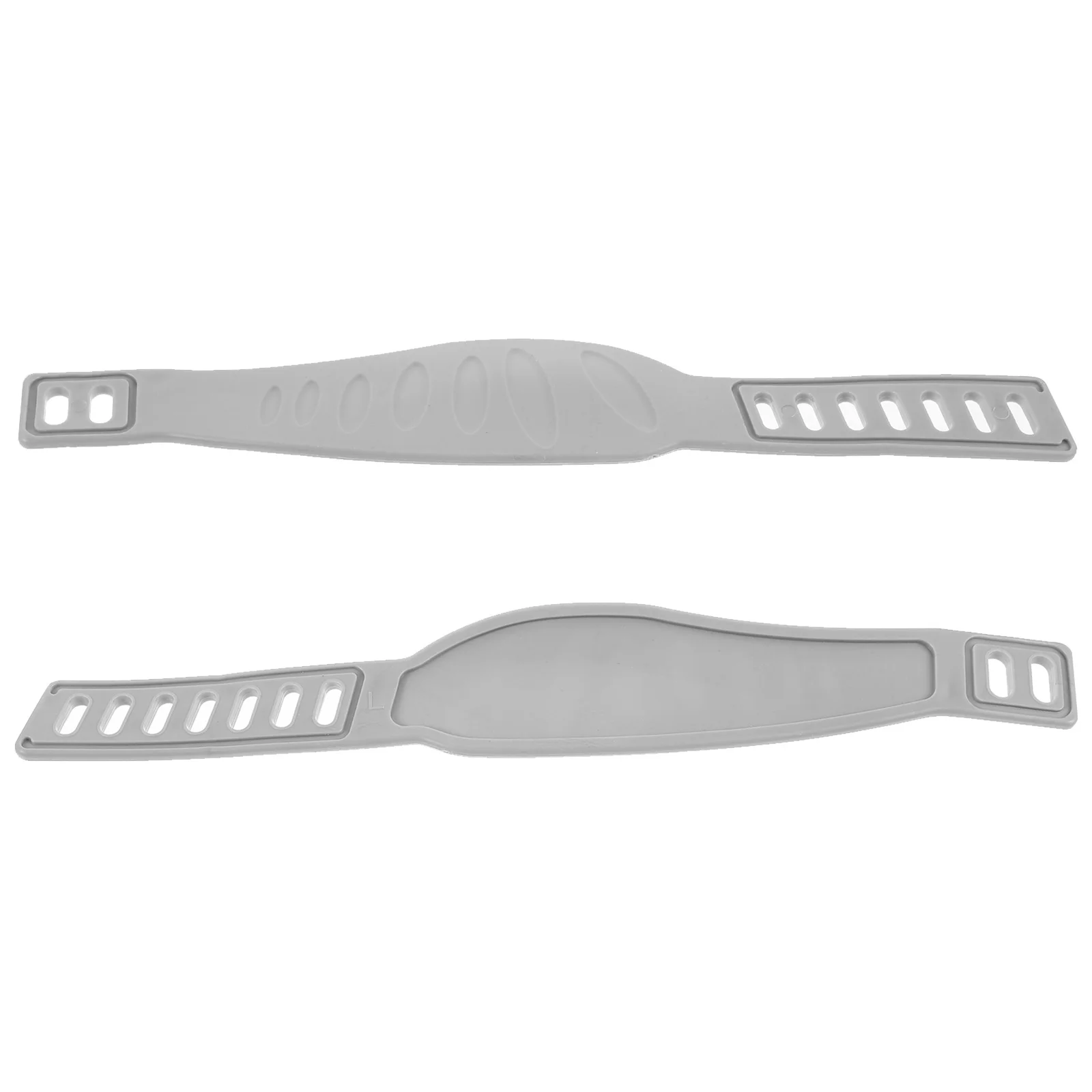 

1Pair Adjustable Bike Pedal Straps Plastic Wear-Resistant Exercise Cycle Footrest Straps Training Anti-Slip Bands