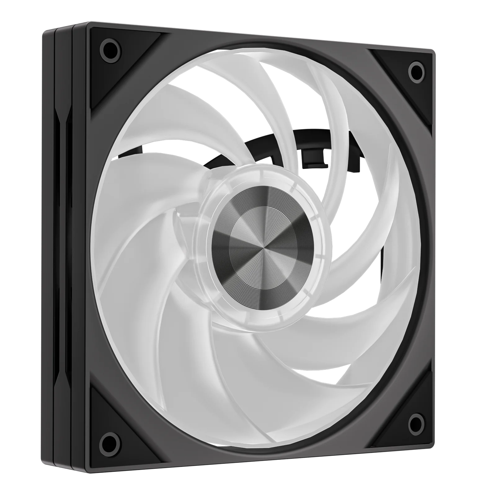 قطار الطاقة XGAMERX FD120 BK مراوح صامتة ARGB PWM محمل عودة الزيت الديناميكي مروحة كمبيوتر 120 مللي متر شفرة مروحة حلقة مضادة للتفسد 71.36CFM