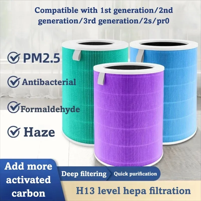 

Air Purifier Element Universal Screen with Activated Carbon Can Effectively Filter Bacterial Dirt