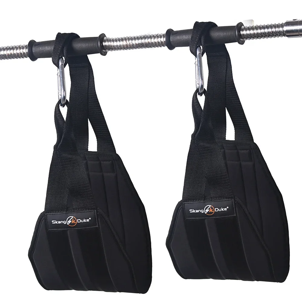 1 Pair Hanging Ab Sling Straps for Pull Up Bar Rip Resistant Ab Slings Arm Support Knee Raise Home Gym Workout Belt