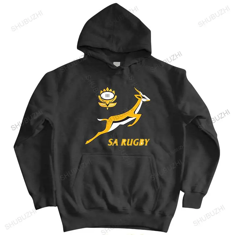 Man zipper autumn hoodie brand clothing SPRINGBOK RUGBY SOUTH AFRICA  sa rugby men cotton fashion hoody Harajuku coat hooded