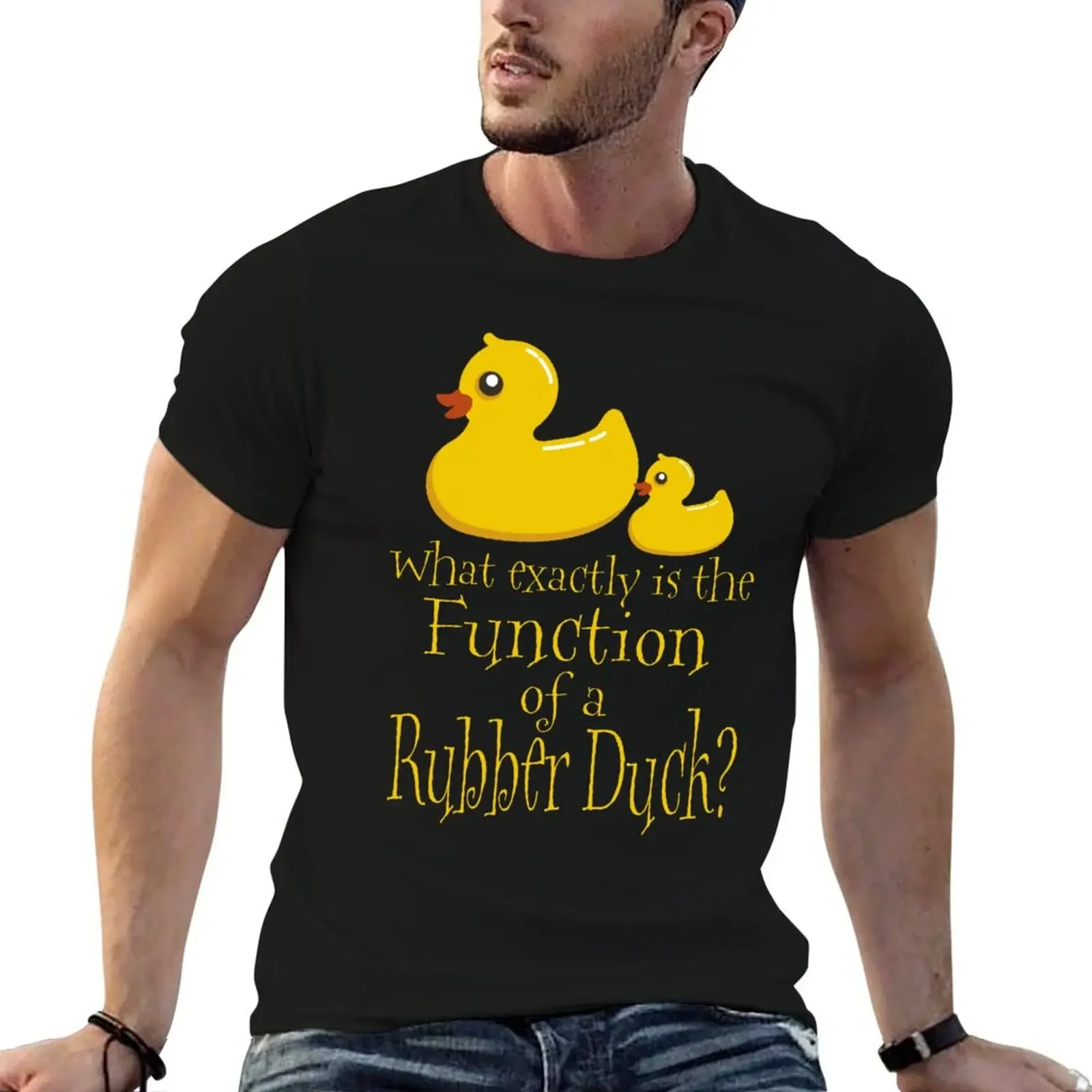 Rubber Ducky T-Shirt summer tops custom t shirt T-shirts for men cotton