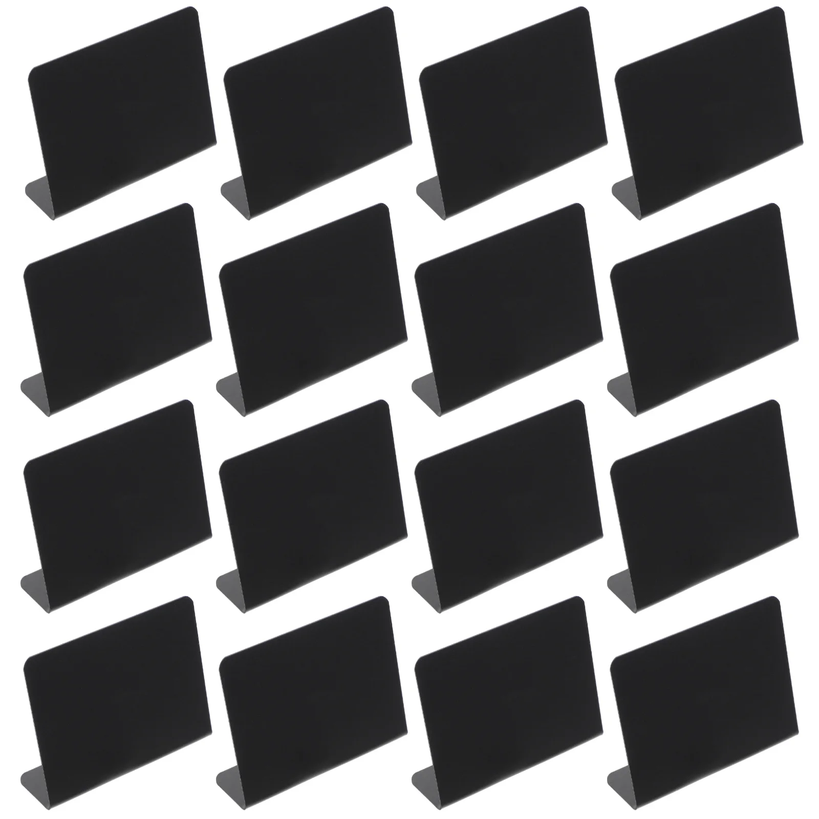 16 قطعة السبورات البلاستيكية متعددة الأغراض سهلة التنظيف تسجيل السبورات للسوبر ماركت سطح المكتب رسالة مجلس السبورات البلاستيكية