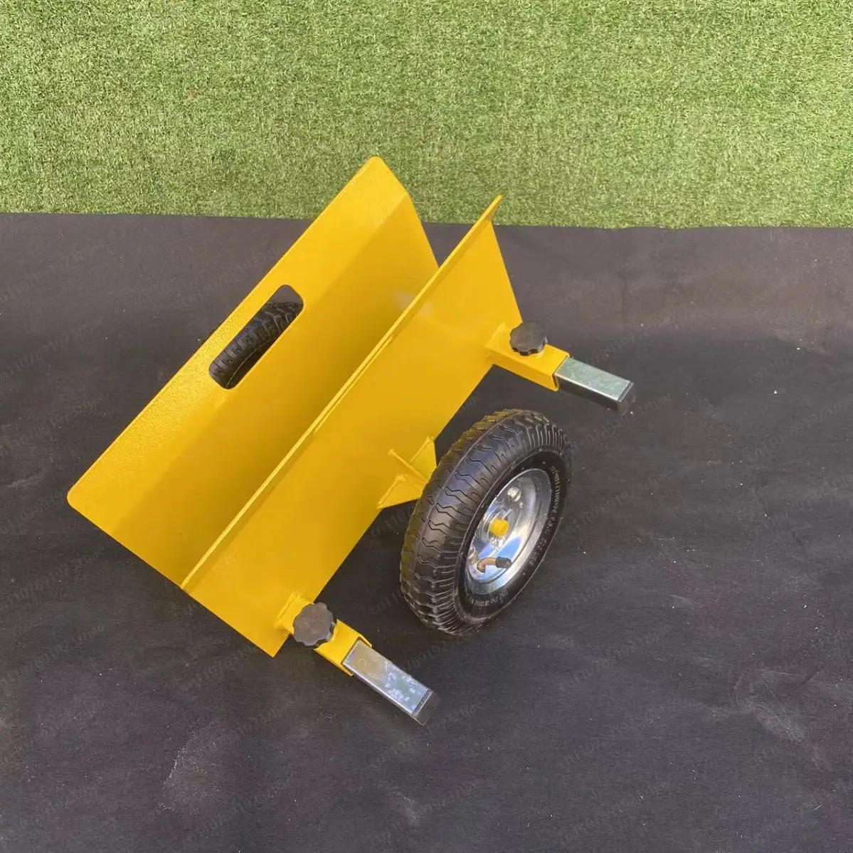 Multi-Purpose Silent Material Cart - Effortlessly Move Drywall, Wood Doors, Fencing, A Must-Have for Contractors
