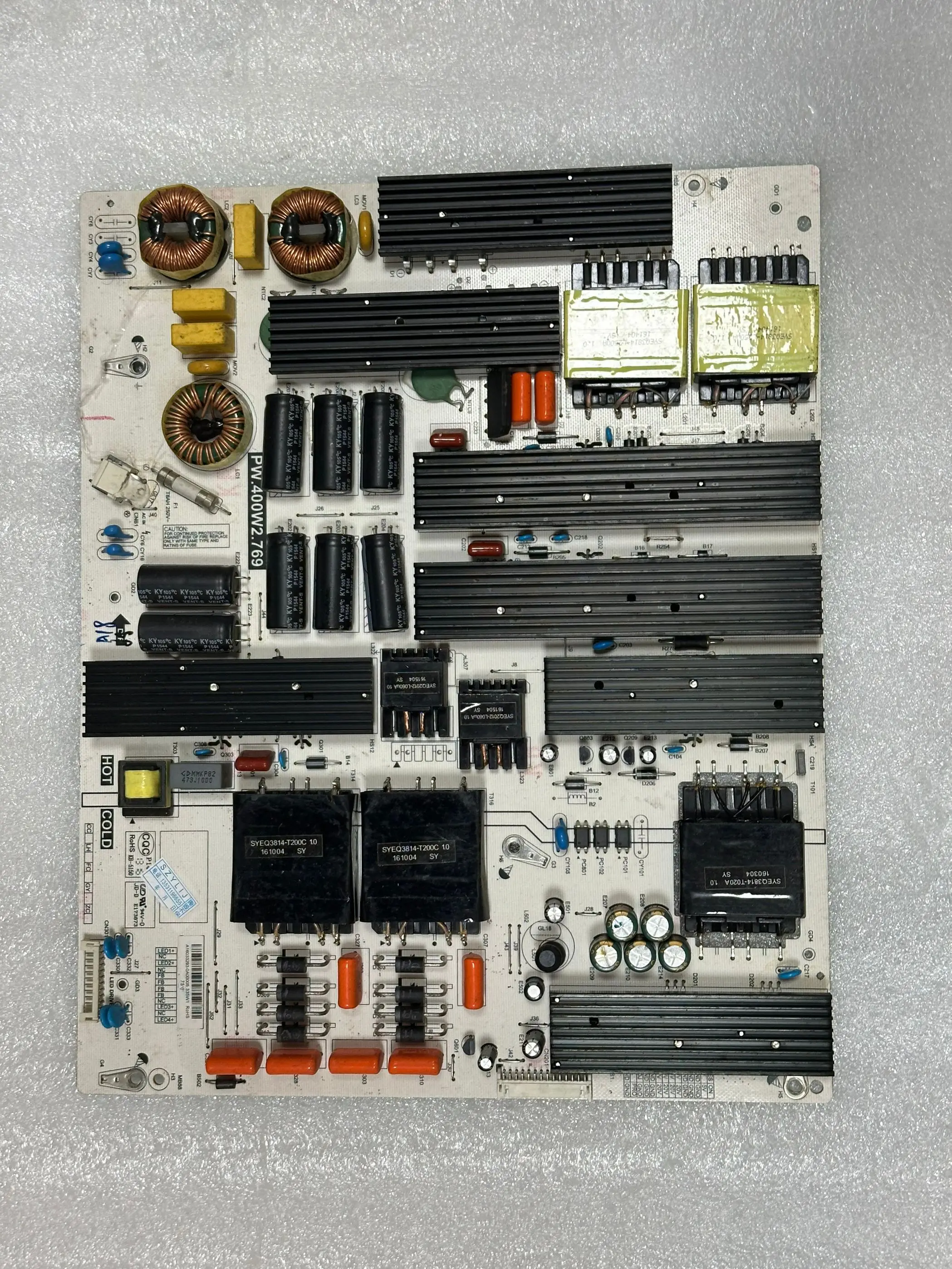 

Original 75PFL6601/F7B LCD TV power board PW.400W2.769