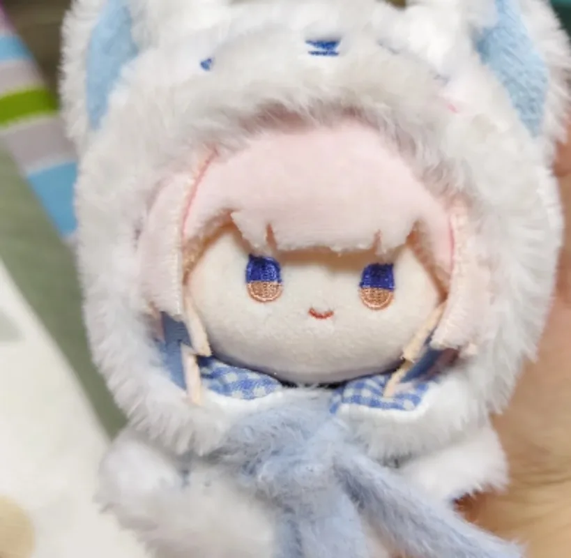 

10 см Genshin Impact Sangonomiya Kokomi аниме плюшевая кукла милая поза сидения Dango игрушка косплей кулон брелок талисман Рождественский подарок