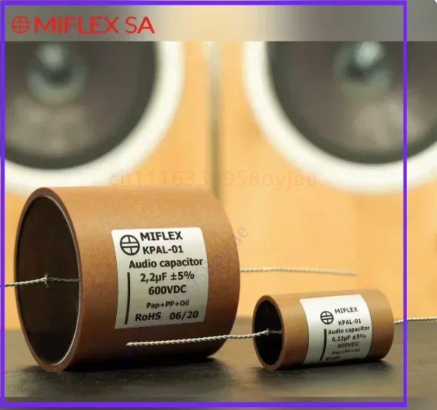 Capacitors for MIFLEX KPAL-01 600V KPAL-03 250V Aluminum Foil Oil-Impregnated Paper Tube Imported Europe