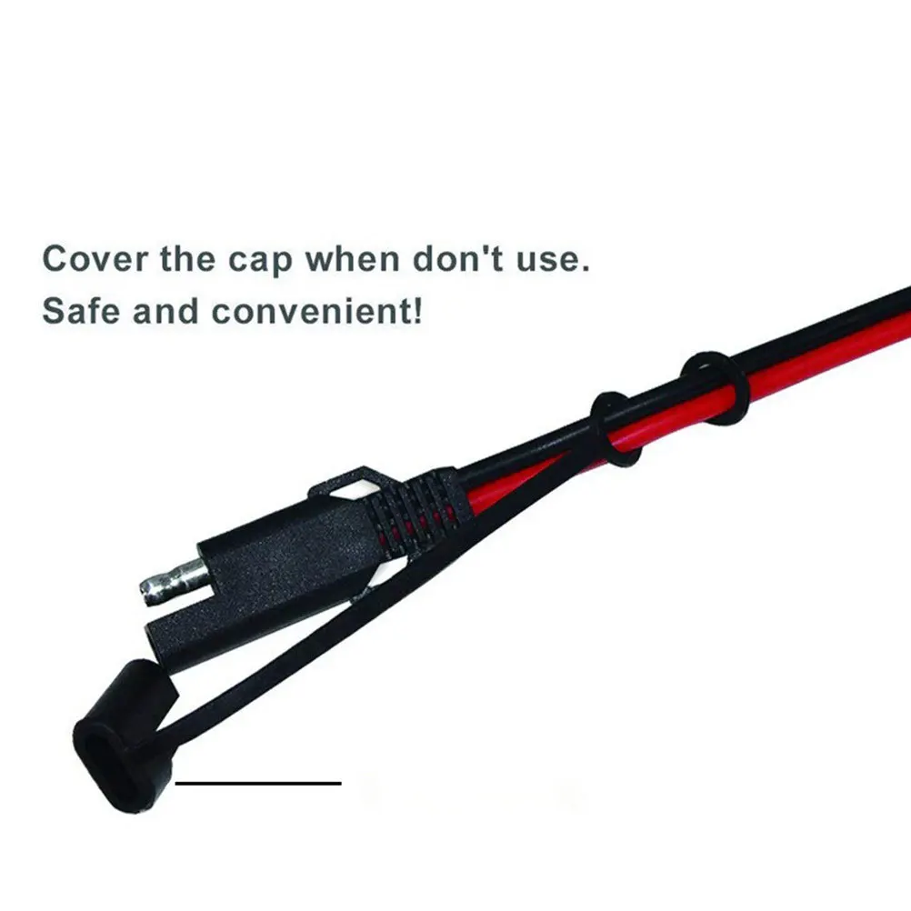

1Pcs Sae Extension Cable Injection Molded Durable Connector Cord Quick Connect Disconnect for Maintainer Adapter