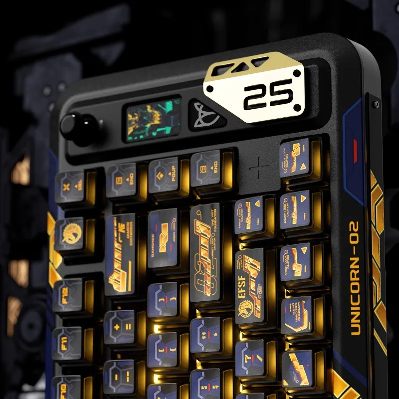 PIIFOX Banshee Custom Resin RGB PBT Translucent Five-Sided Heat Sublimation Keycaps anime 141keys OEM Mechanical Keyboards