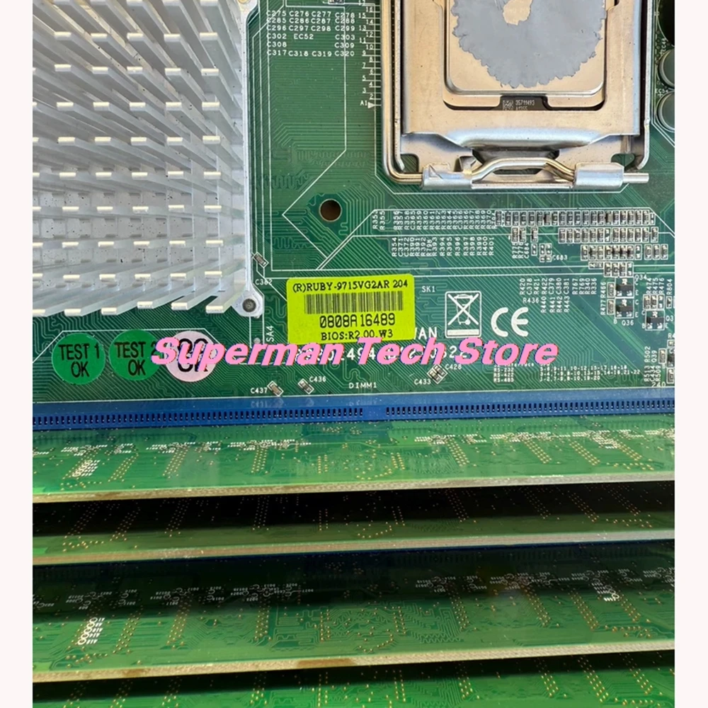 

LGA775 Industrial Control Motherboard RUBY-9715VG2AR-N B9302492AB1270820