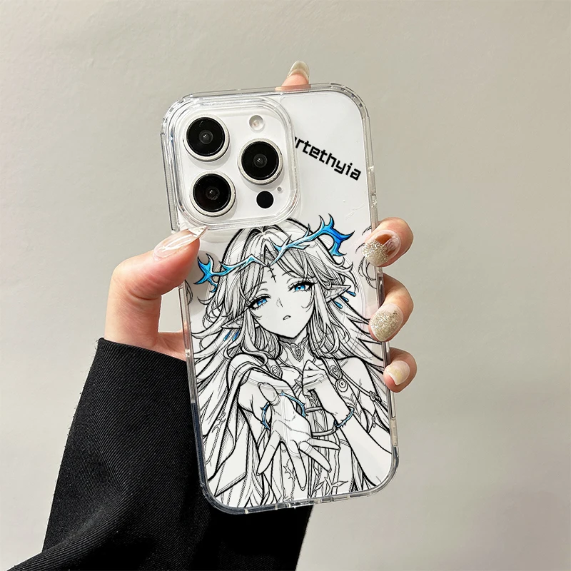 Stylish Fantasy Elven Maiden Case for Samsung Galaxy S26 S25 Edge S24 S23 Ultra Plus FE A57 A56 A55 A54 A36 A35 A17 A16 Cover