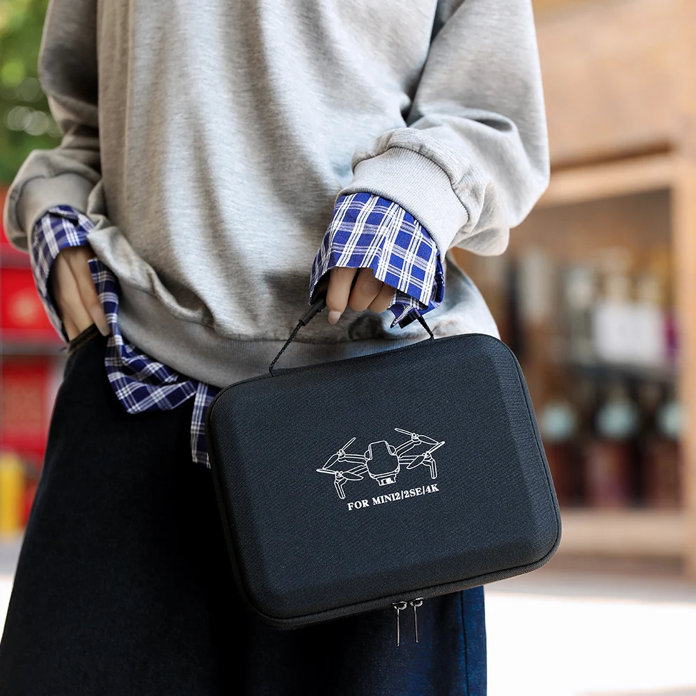 

for DJI MINI 4K/2SE Storage Bag MINI 2 Drone Remote Control and Battery Storage Case Black