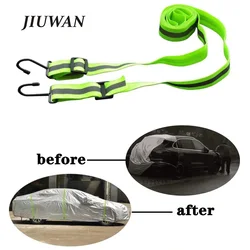 1 Pcs 3m Car Covers Custom Elastic Adjustable Reflective Stripe Rope Easy Installation Protect Cover From High Wind Multiple Use