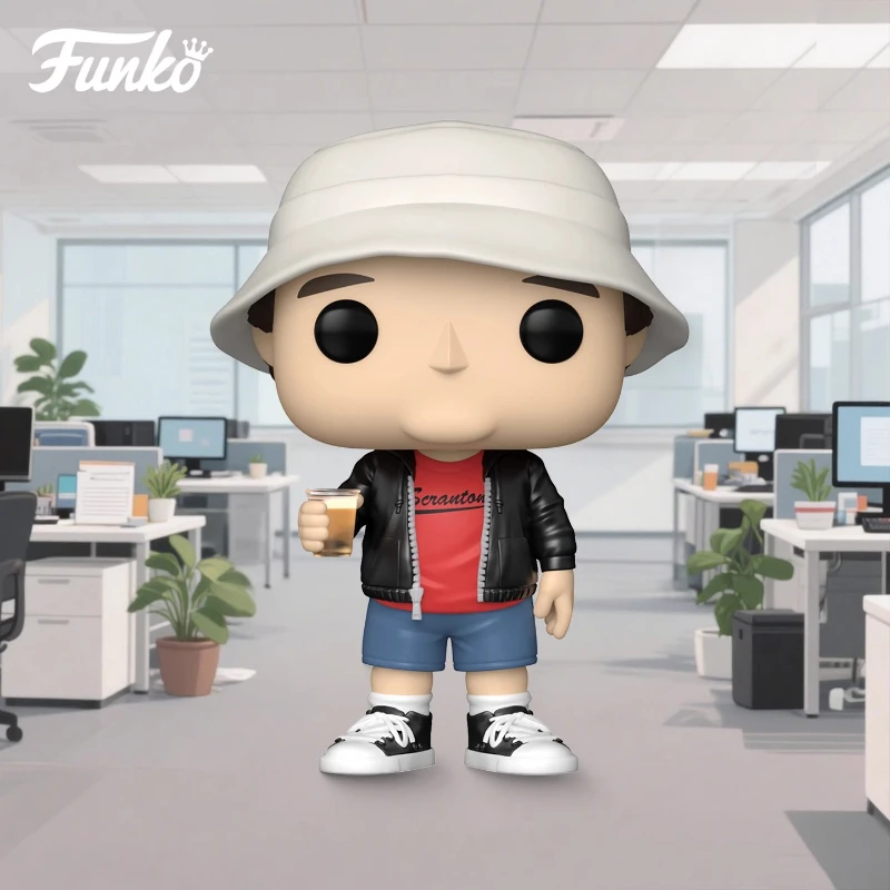 

Подлинное издание FUNKO POP The Office: Дуайт, Кевин, Майкл, Холли, украшение для рабочего стола, модель игрушки, Коллекционная модель