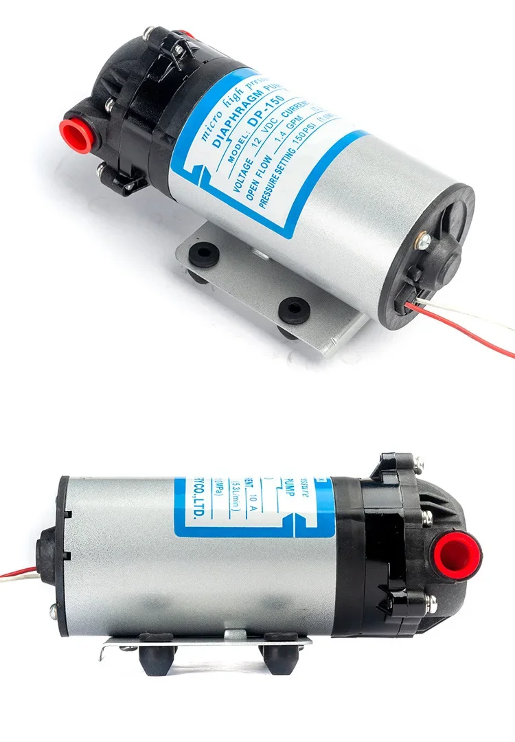 

DC miniature high-pressure diaphragm DP-150/24V spray purification pump Sweeper spray pump