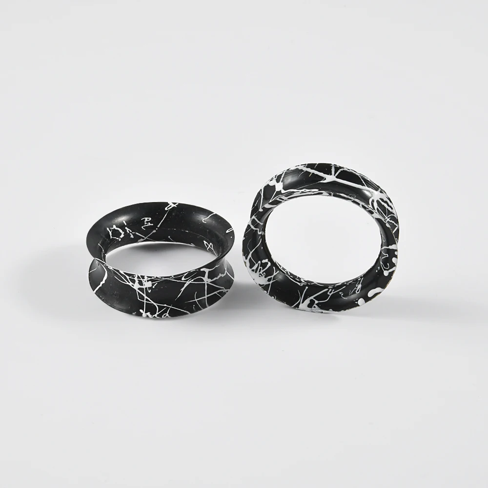 Silicone Flexible Double Flared Ear Tunnel Plugs