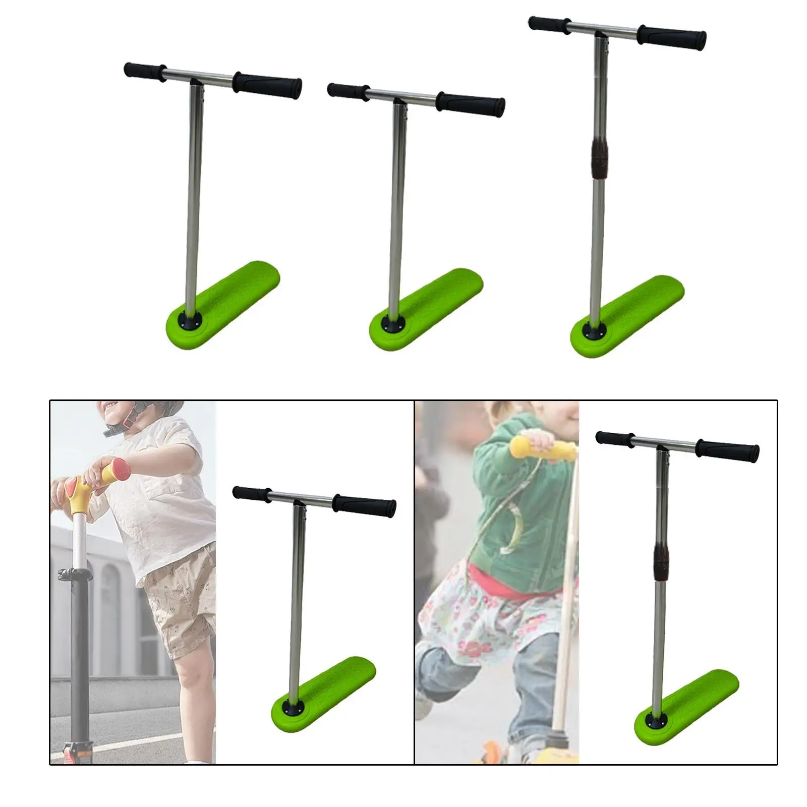 

Trampoline Scooter for Kids Children Scooter Gift Lightweight Aluminum Alloy Trick Scooter for Game Park Outdoor Party Playing