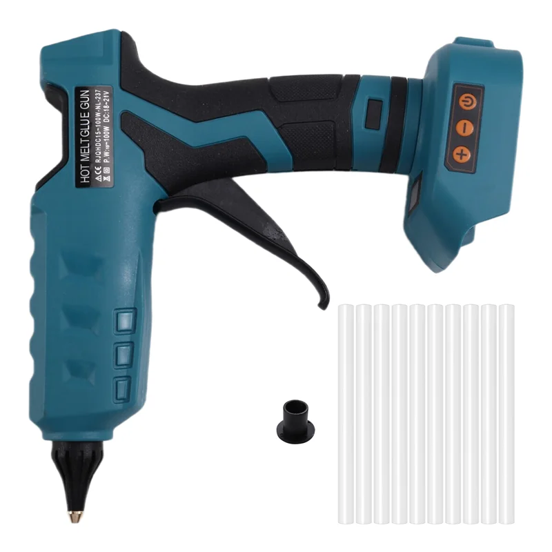 ABVJ-100W Bezprzewodowy pistolet do kleju na gorąco Formakita 18V Akumulatorowe patyczki klejowe Narzędzie do naprawy DIY