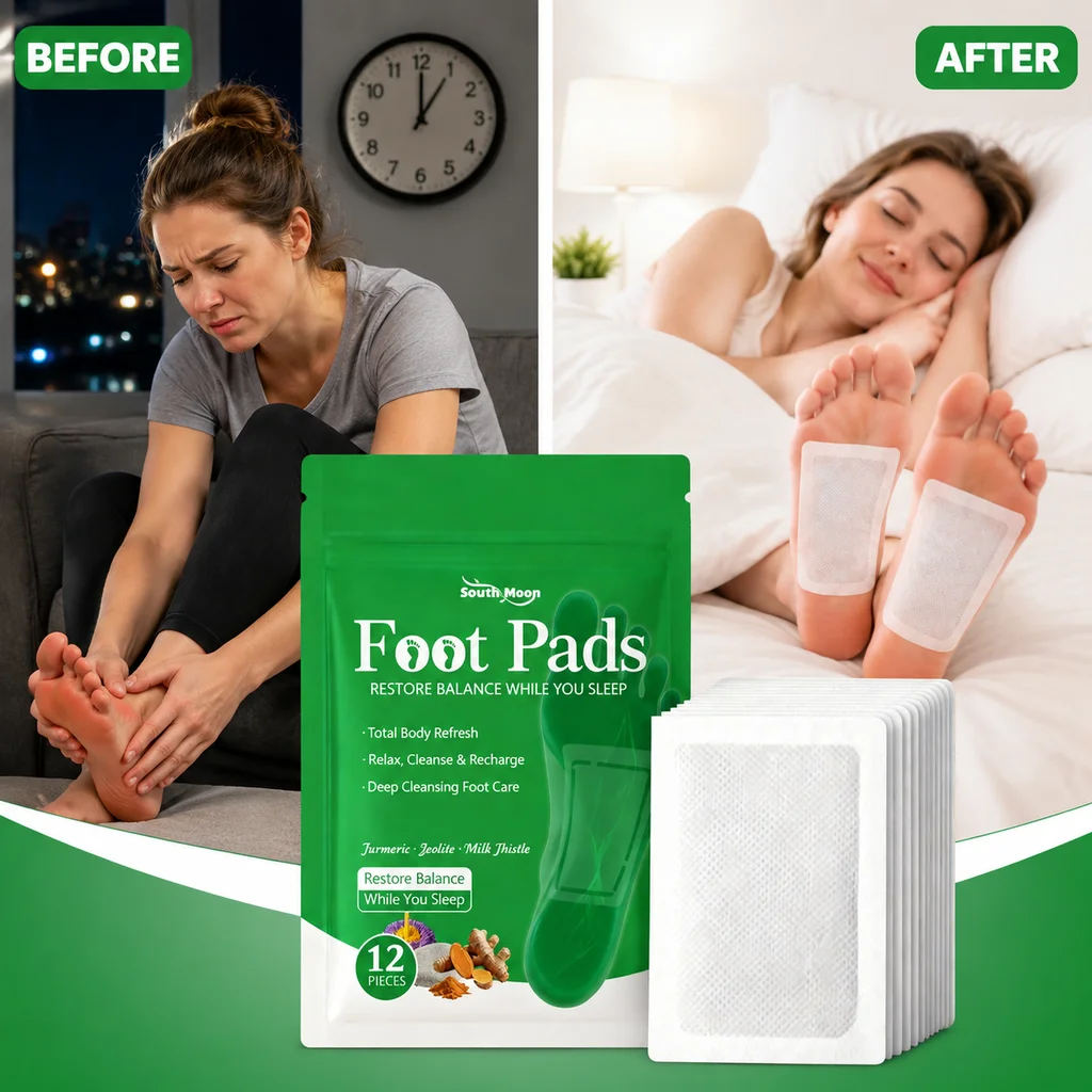 12/36/60/120 stuks Kurkuma Voe - Detox Foot Patch recensie en prijs