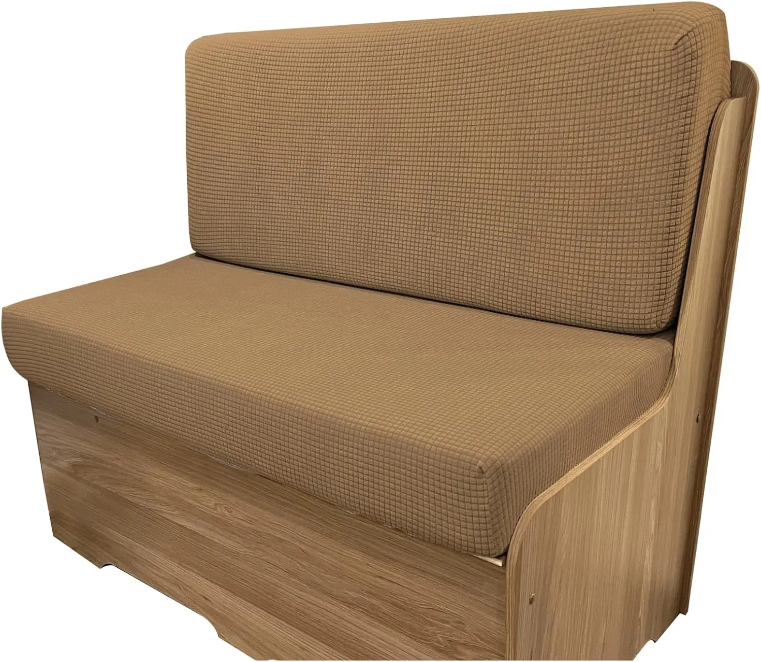

RV Dinette Cushion Covers, Replacement Camper Cushions Cover, Camel Stretchable Fabric RV Dinette Seat Covers, Cushion Slipcover