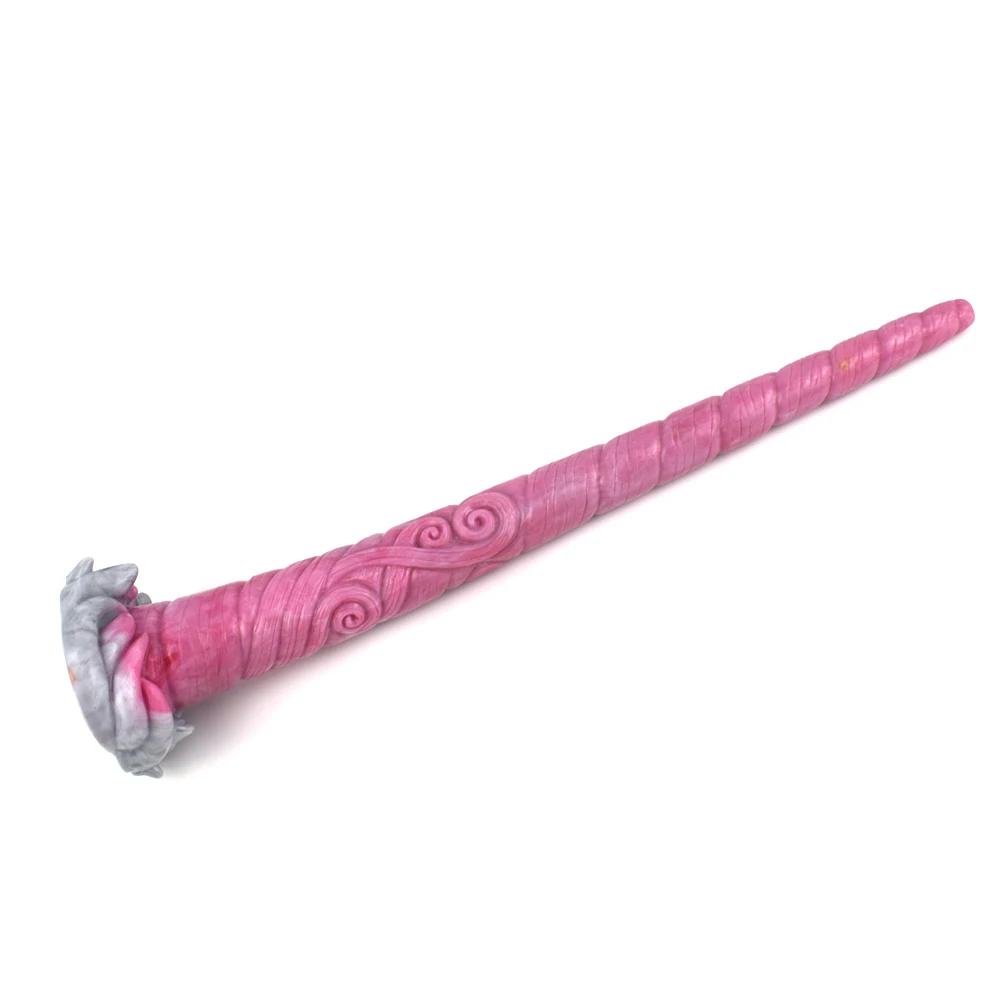 YESBUY-consolador súper largo de silicona para pene de unicornio, pulg a tope para hombre y mujer, estimulador del punto G de próstata, masturbador, juguete, tienda Sexy