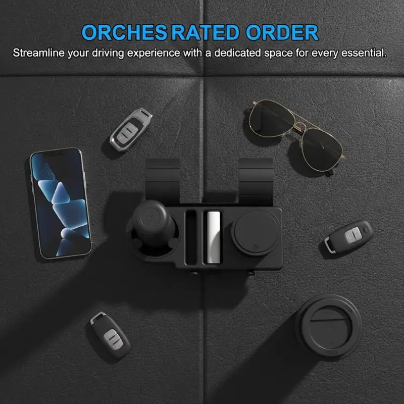 

Car Window Side Cup Holder Universal Adjustable Drink Holder Organizer for Sedans SUVs and Minivans Road Travel Accessory