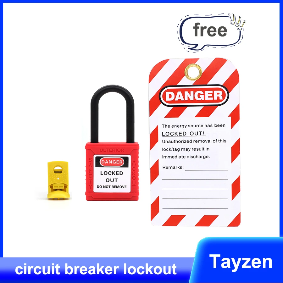 

Schneider MCB Exclusive Miniature Circuit Breaker Safety Lockout Air Switch Padlock Accessories Power Isolation LOTO Tagout