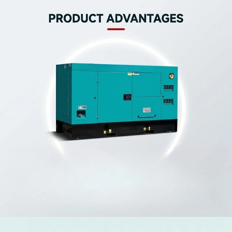 TheCummins 40kW 50kVA 44kw 55kva Soundproof Silent   Generator with ATS 3 Phase 400V for School Office Farms Home CE ISO