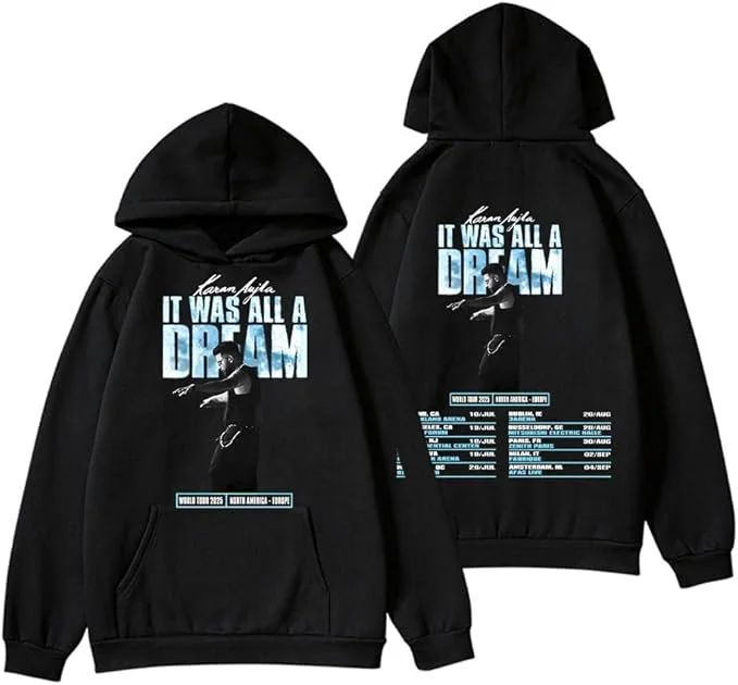 カラン・オウルマ マーチ すべて夢だった ワールドツアー スウェットシャツ 2025 メンズ レディース ヴィンテージ 90年代 ポリエステル 長袖