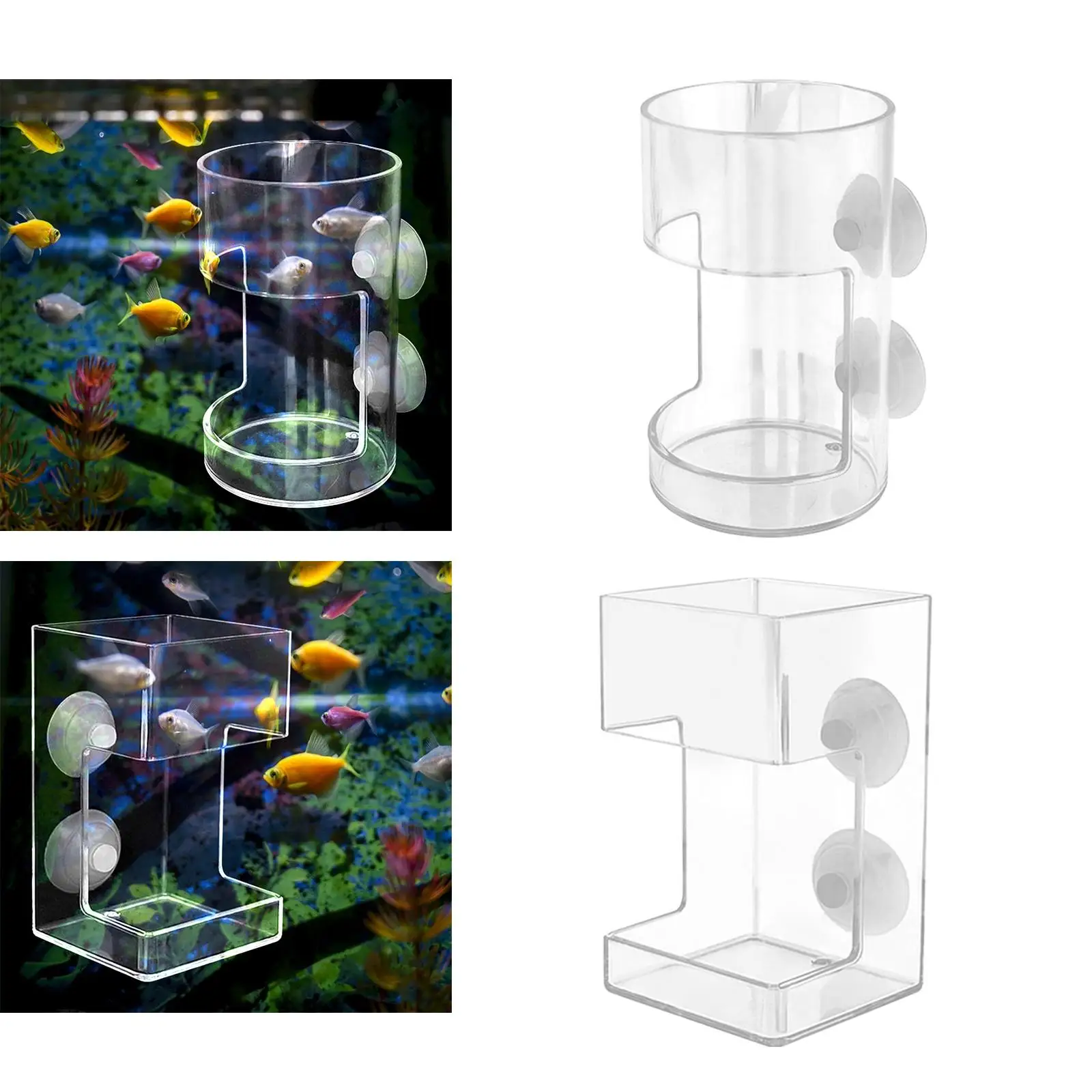 Fish Feeder Transpa…