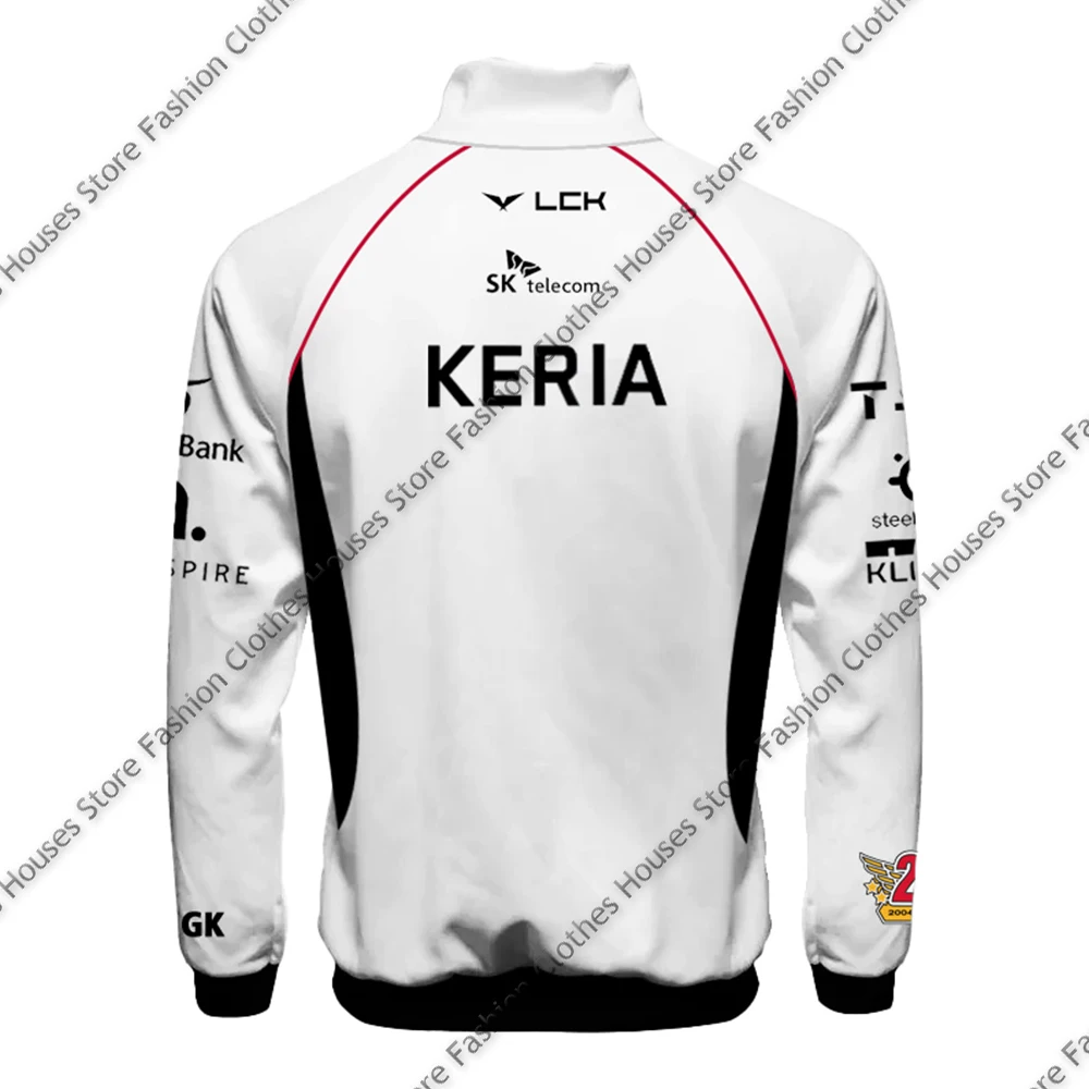 2024 T1 E-sports Club Global Finals Limited Jersey Jacket Faker Fans Support Fashion Coat League Of Legends Game Trendy Clothing